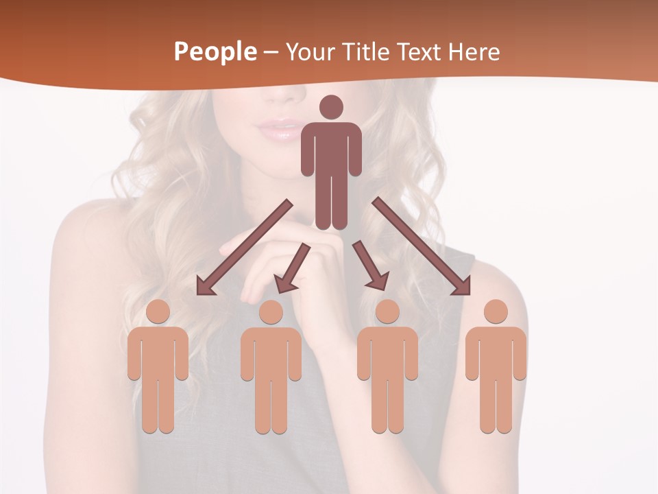 Puzzled Expression Manager PowerPoint Template