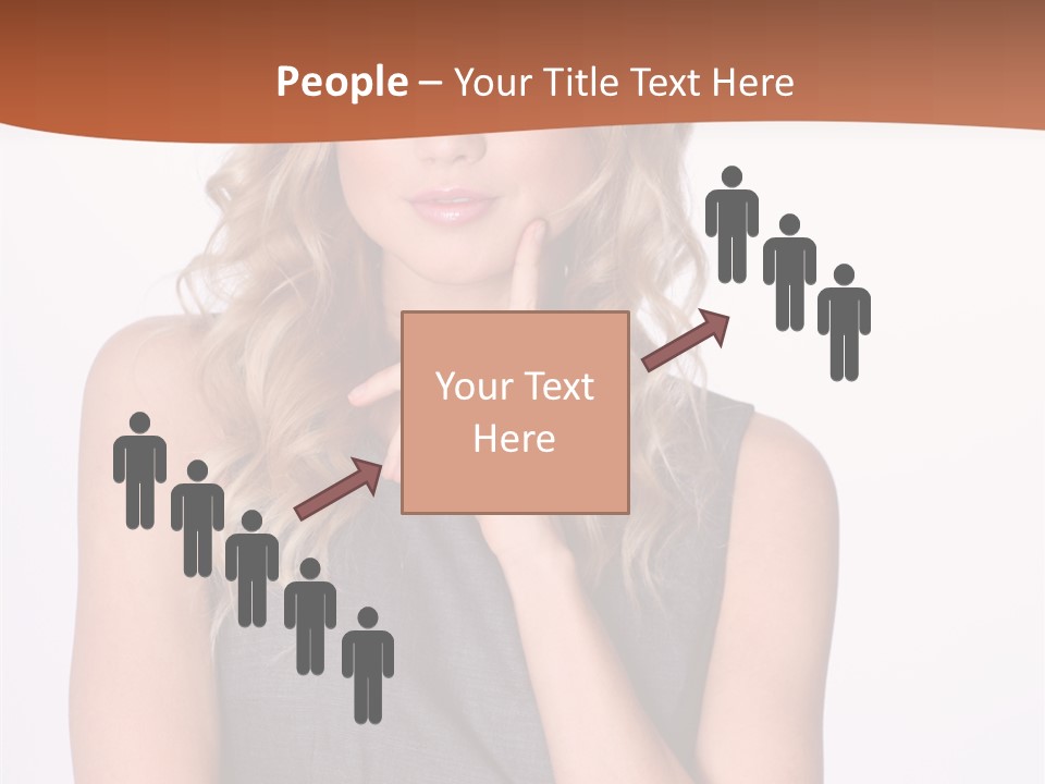 Puzzled Expression Manager PowerPoint Template
