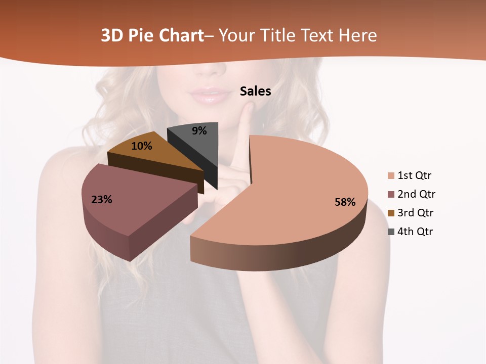 Puzzled Expression Manager PowerPoint Template