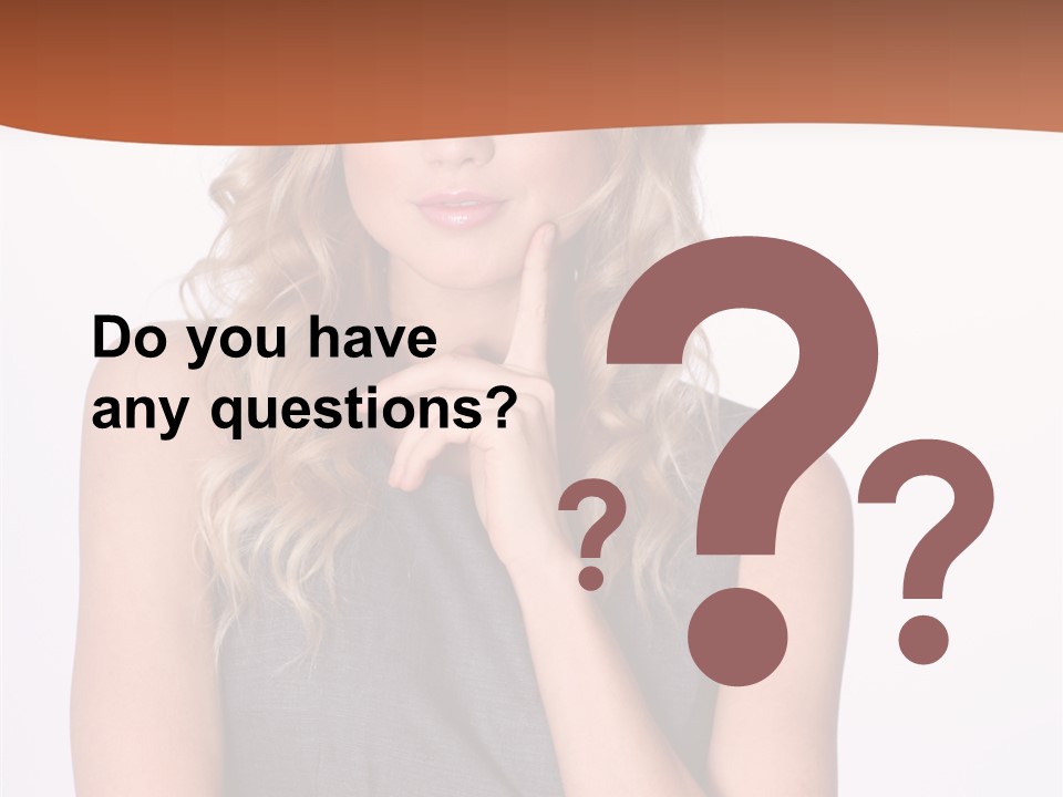 Puzzled Expression Manager PowerPoint Template