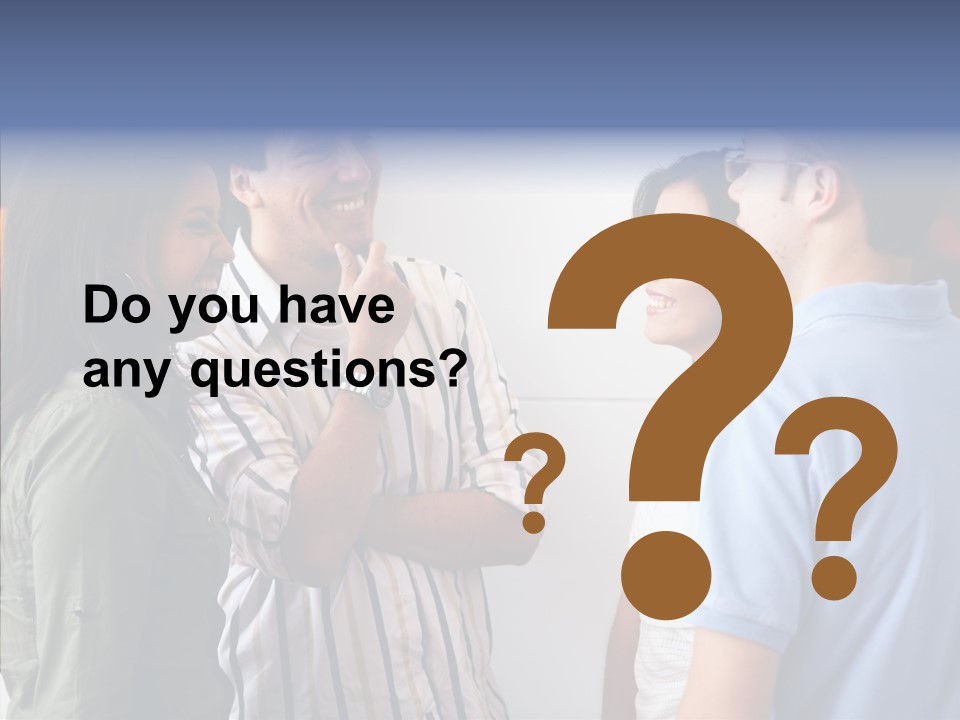 Girls Four Smile PowerPoint Template