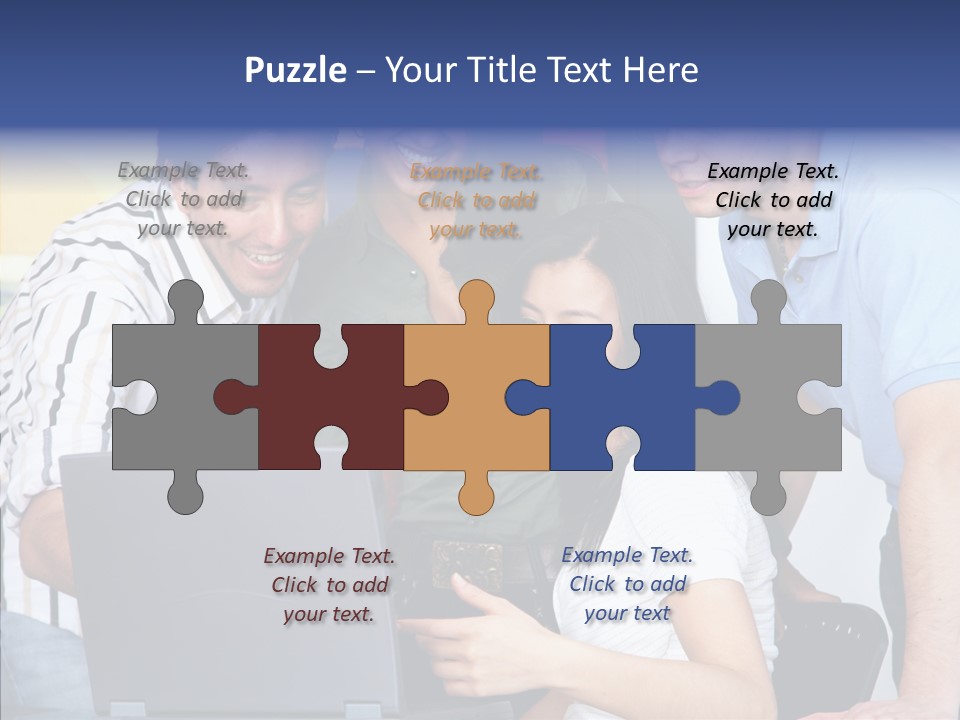 People Team Women PowerPoint Template