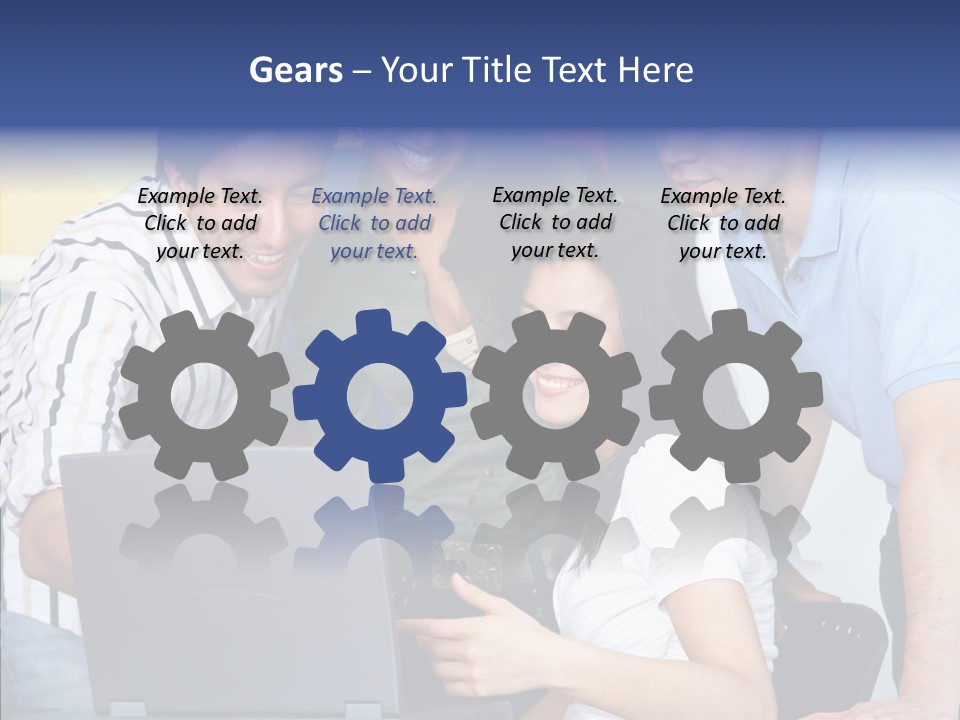 People Team Women PowerPoint Template