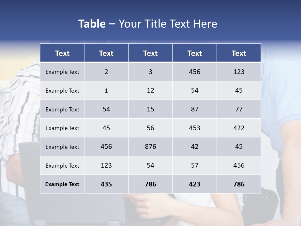 People Team Women PowerPoint Template