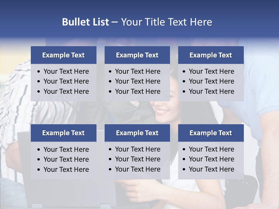 People Team Women PowerPoint Template