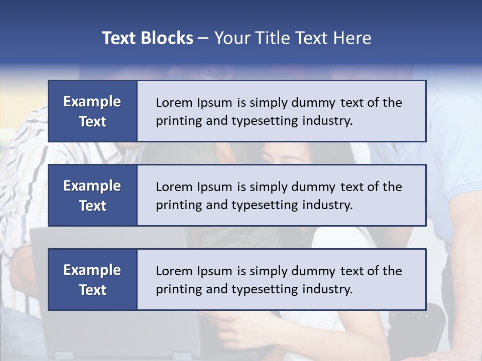 People Team Women PowerPoint Template