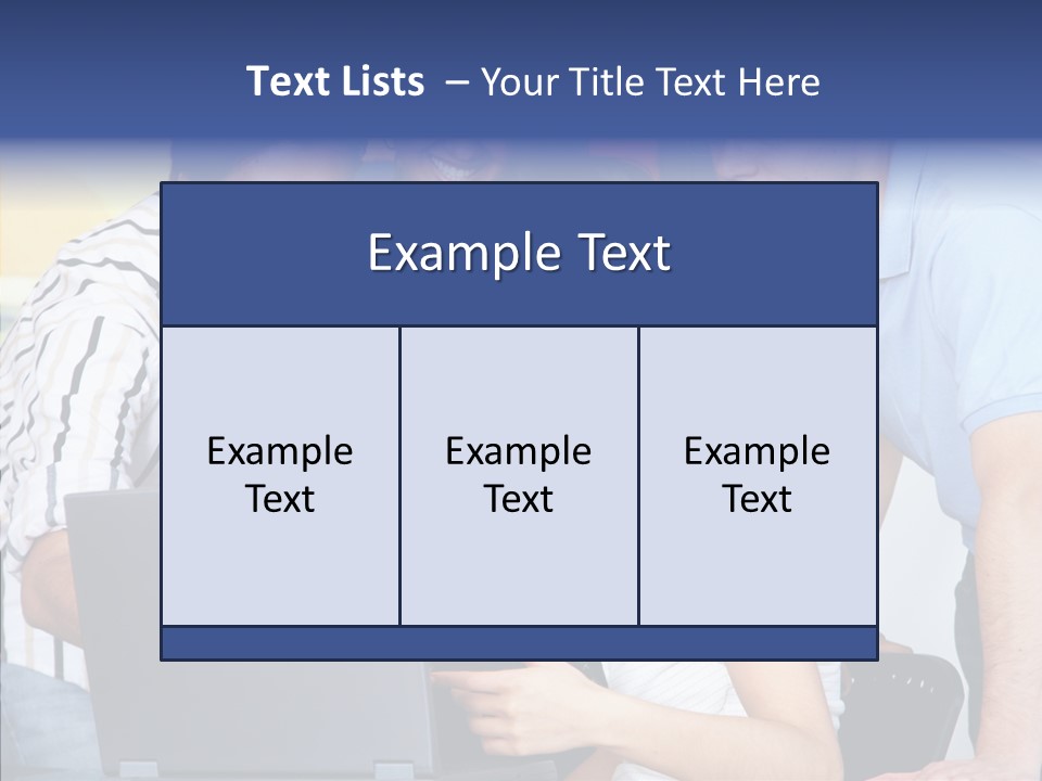 People Team Women PowerPoint Template