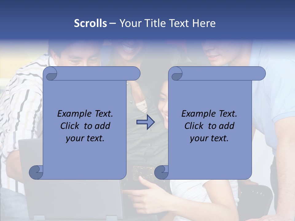 People Team Women PowerPoint Template