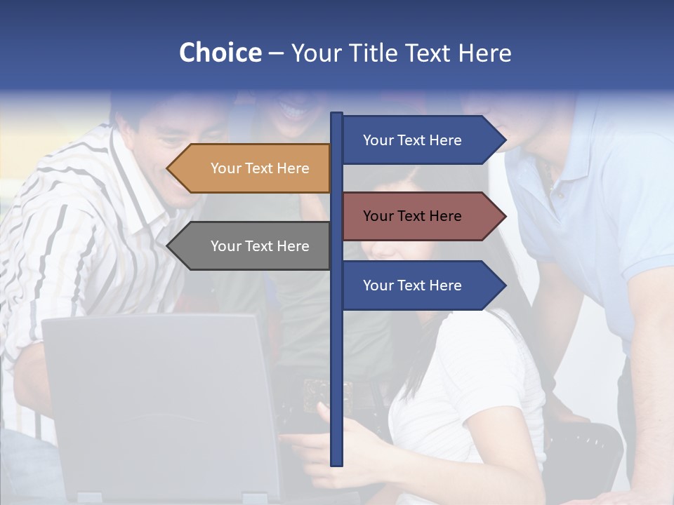 People Team Women PowerPoint Template