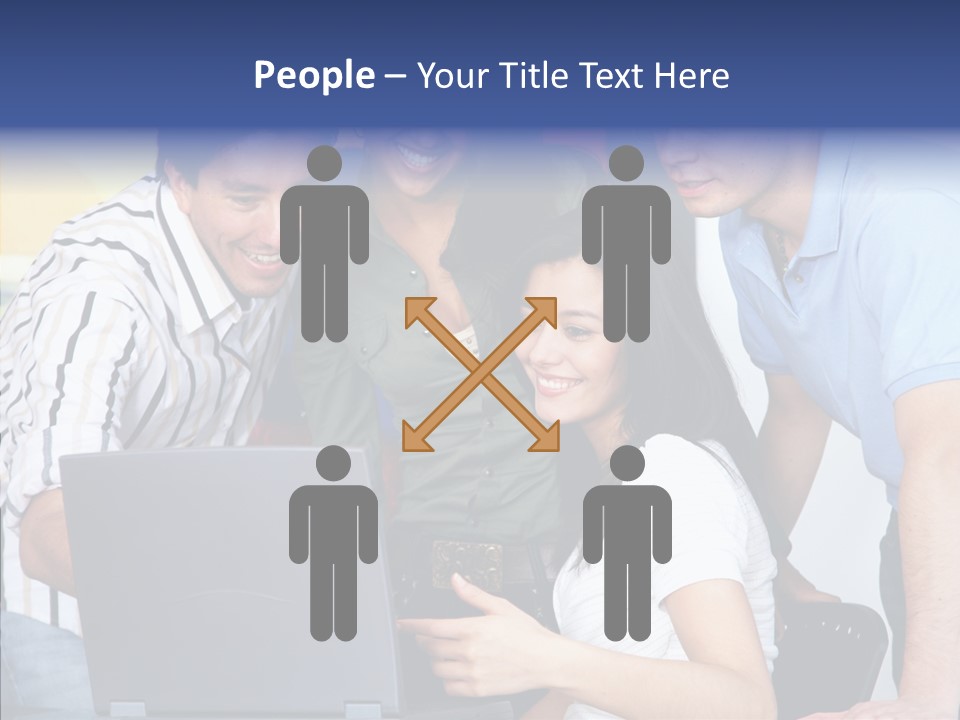 People Team Women PowerPoint Template