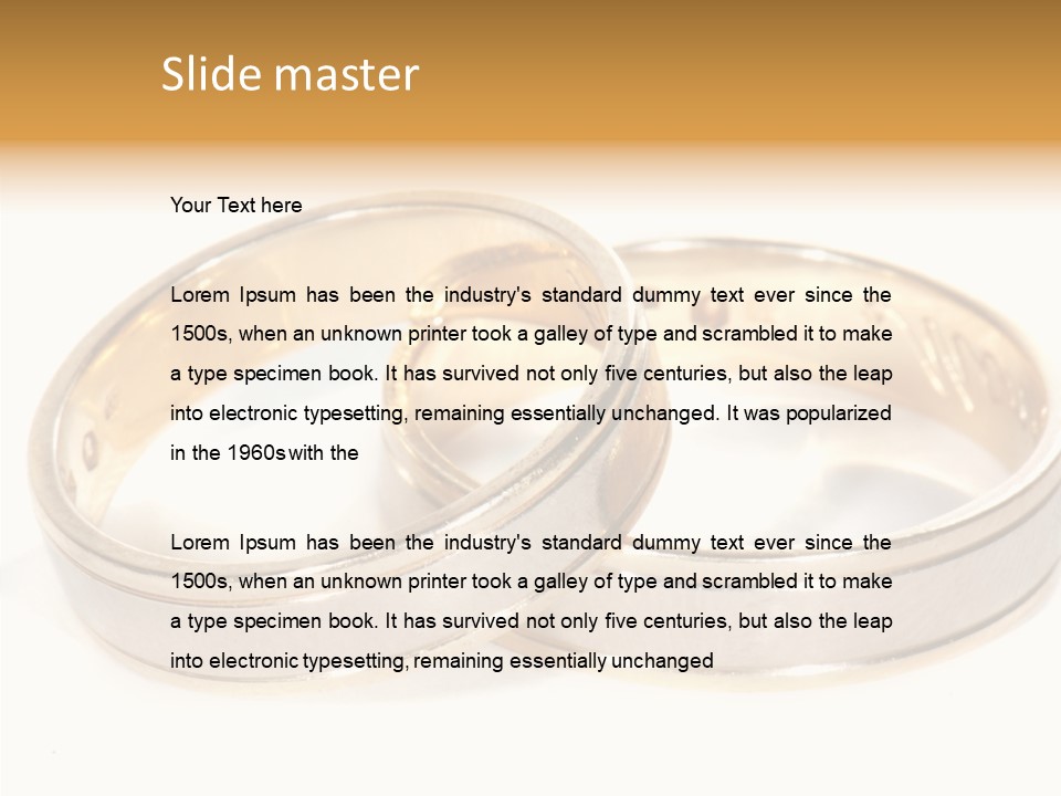 Love Wife Token PowerPoint Template