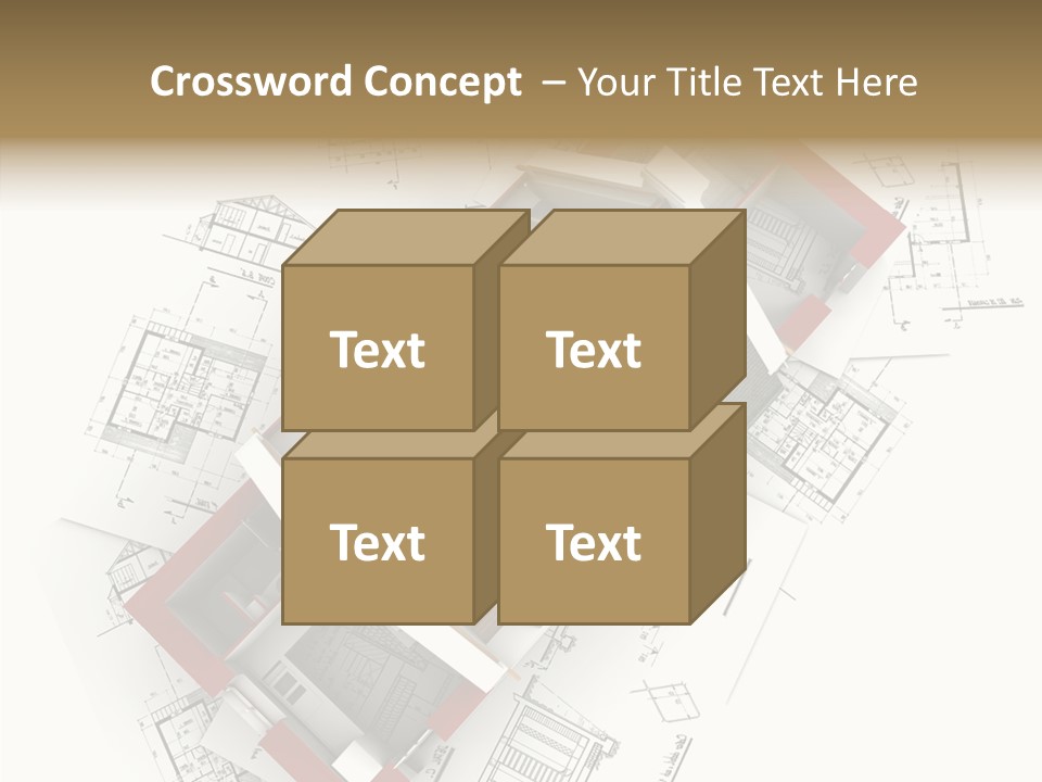 Red Showing Estate PowerPoint Template