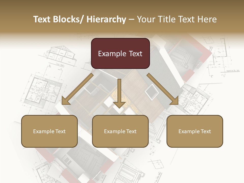 Red Showing Estate PowerPoint Template