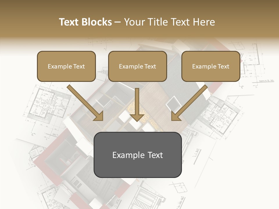 Red Showing Estate PowerPoint Template