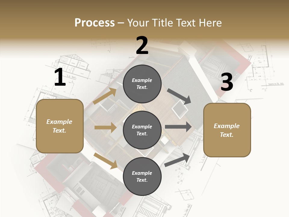 Red Showing Estate PowerPoint Template