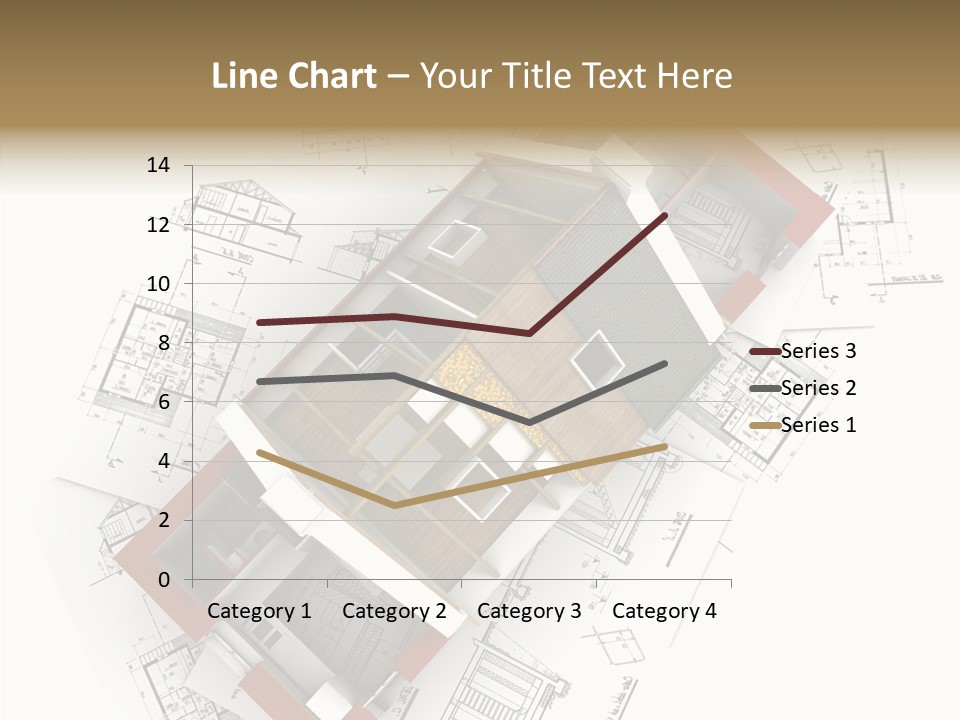 Red Showing Estate PowerPoint Template