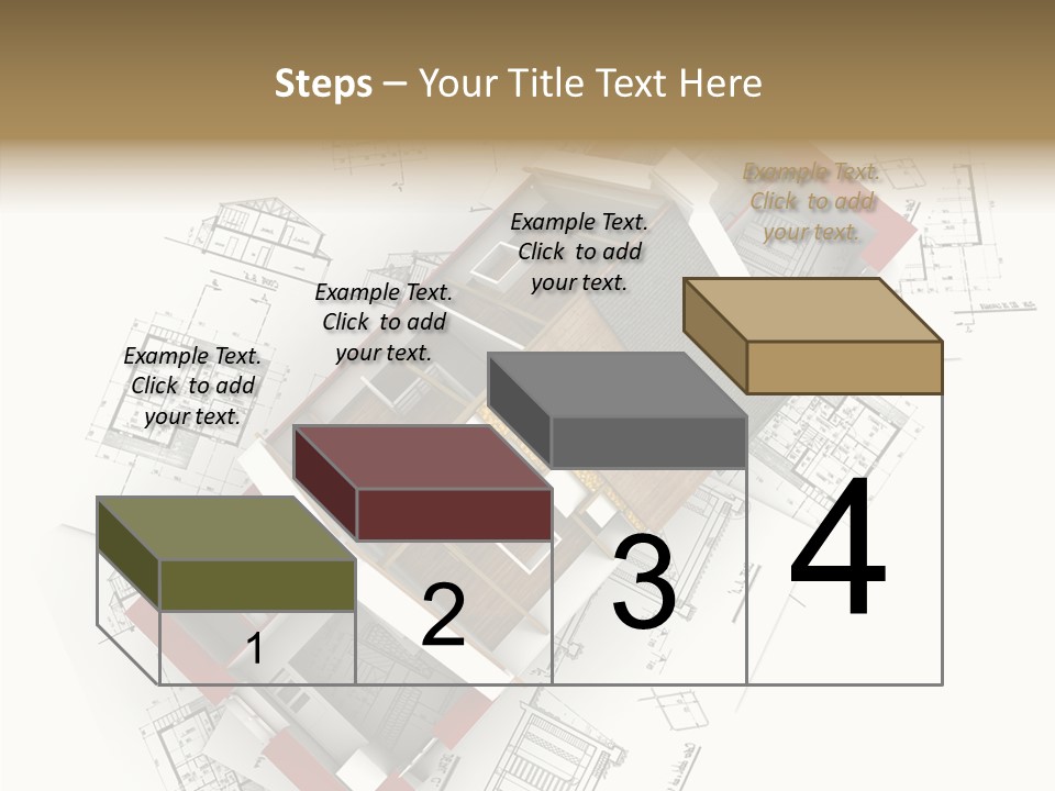 Red Showing Estate PowerPoint Template