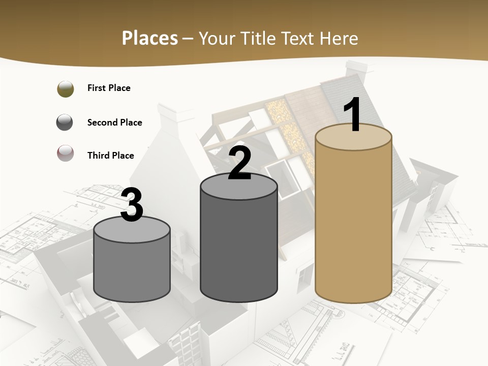 Painting Mock Structure PowerPoint Template