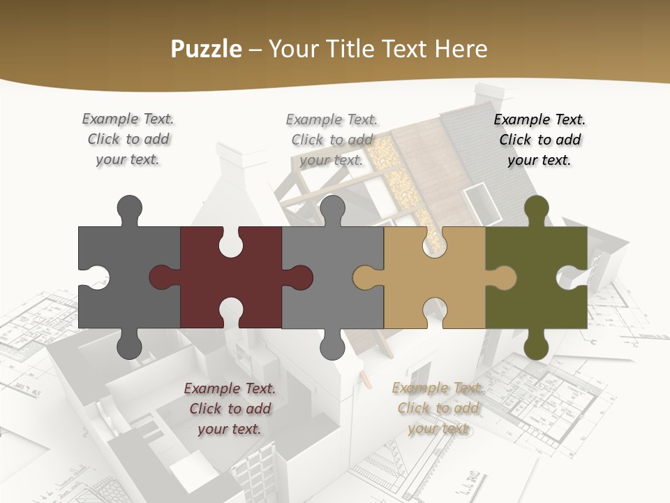 Painting Mock Structure PowerPoint Template