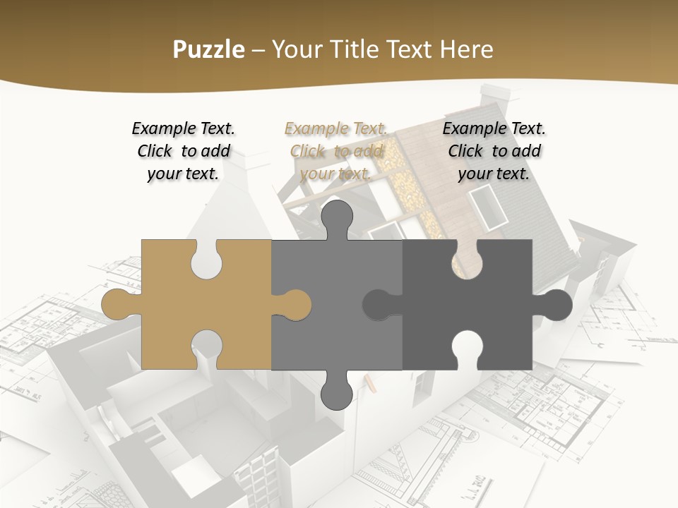 Painting Mock Structure PowerPoint Template