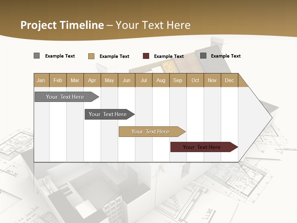 Painting Mock Structure PowerPoint Template