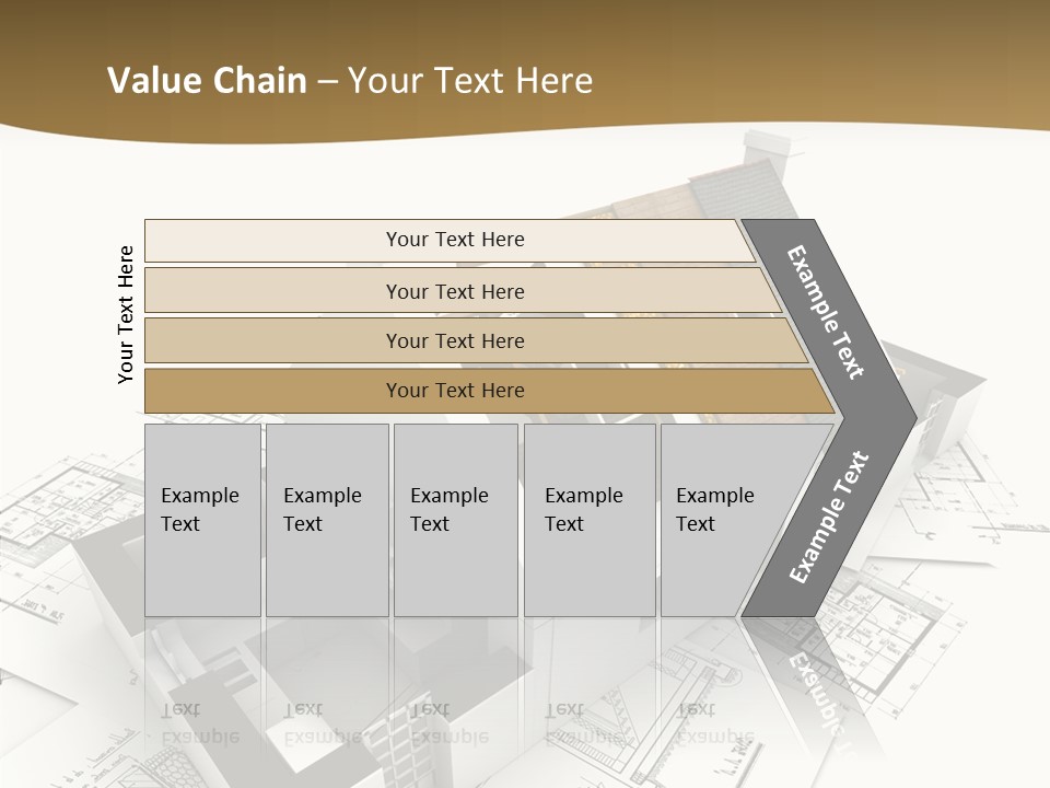 Painting Mock Structure PowerPoint Template