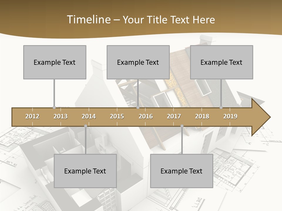 Painting Mock Structure PowerPoint Template