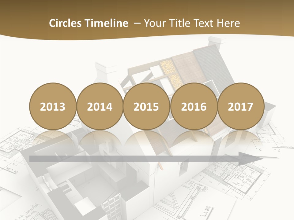 Painting Mock Structure PowerPoint Template