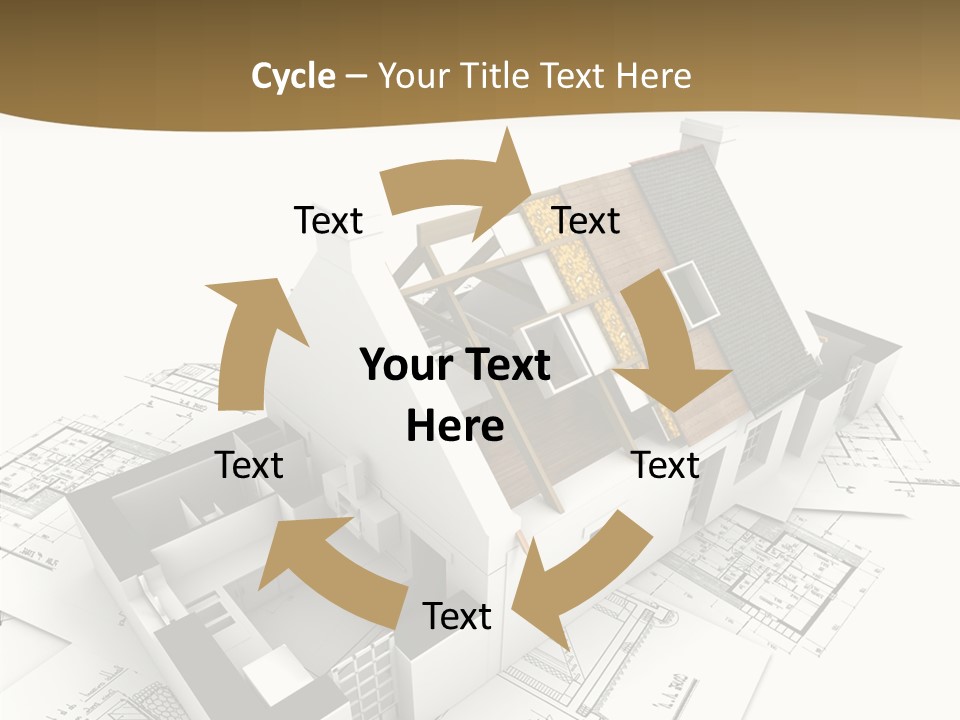 Painting Mock Structure PowerPoint Template