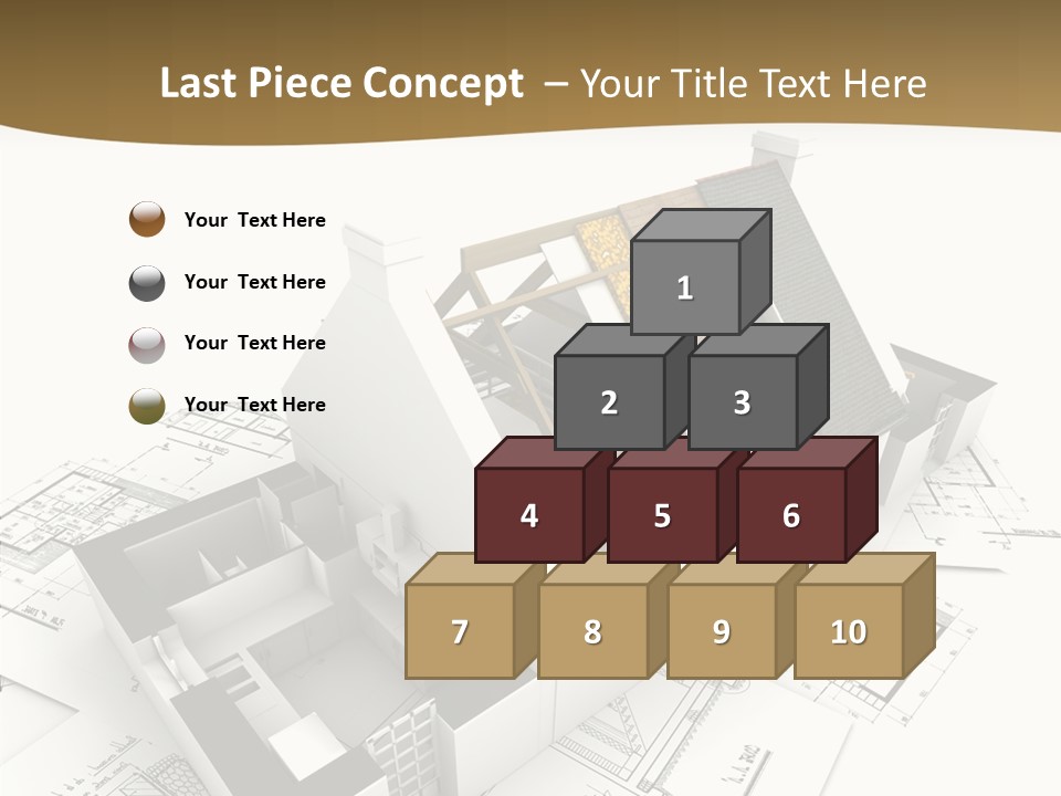 Painting Mock Structure PowerPoint Template