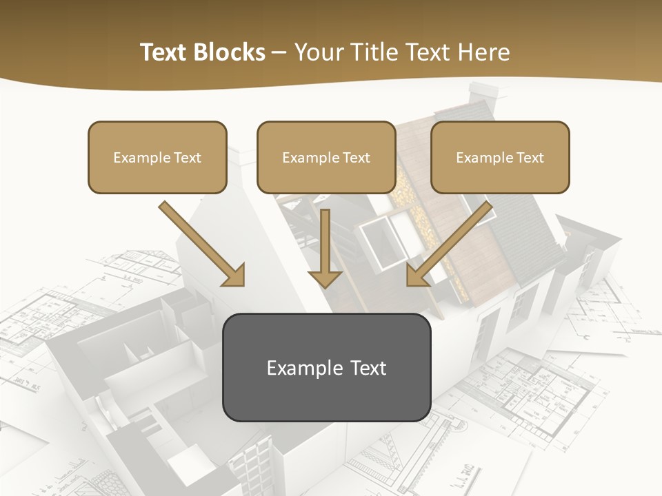 Painting Mock Structure PowerPoint Template
