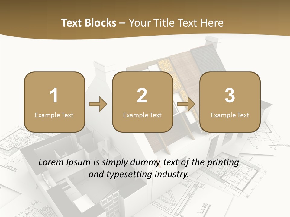 Painting Mock Structure PowerPoint Template