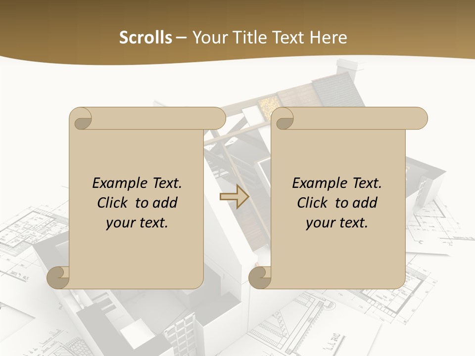 Painting Mock Structure PowerPoint Template