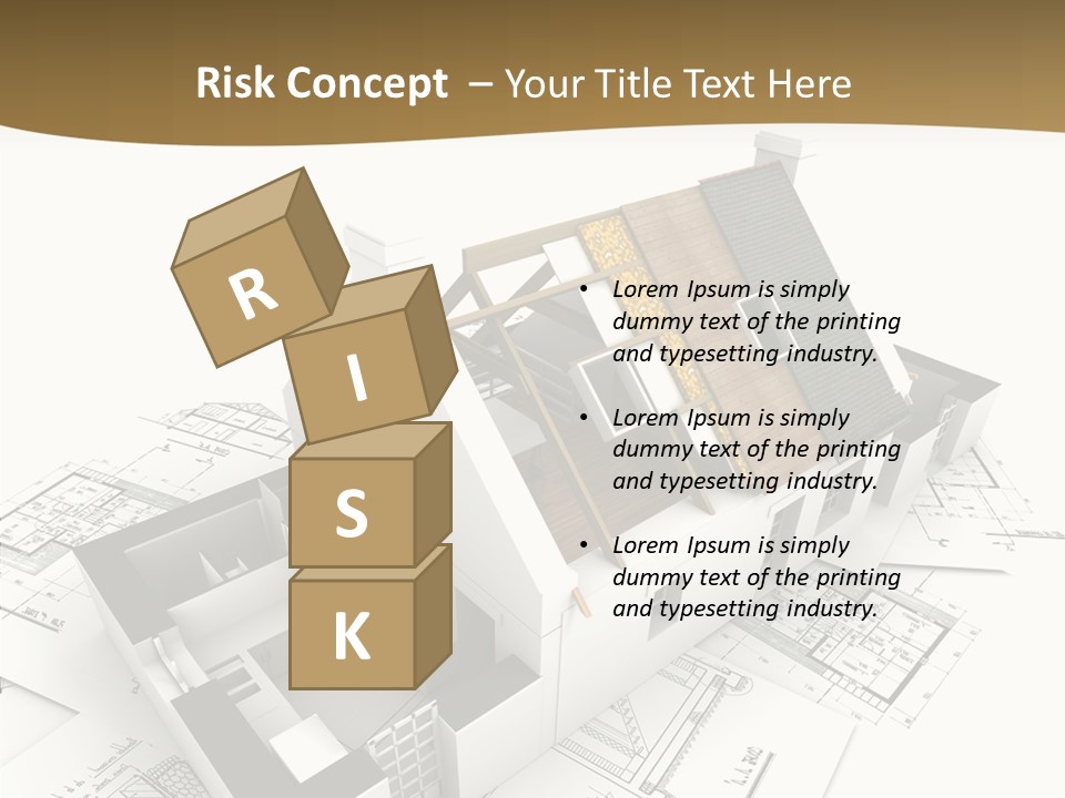 Painting Mock Structure PowerPoint Template