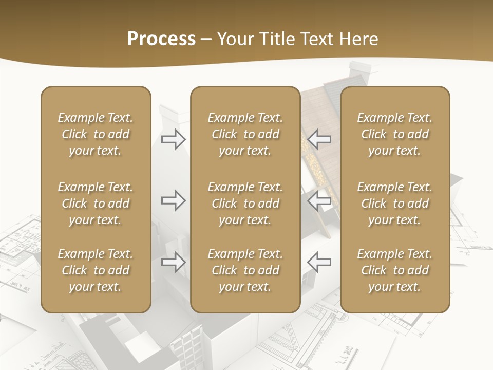 Painting Mock Structure PowerPoint Template