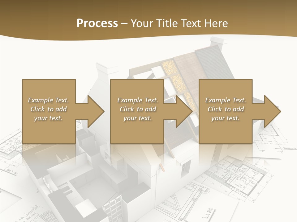 Painting Mock Structure PowerPoint Template