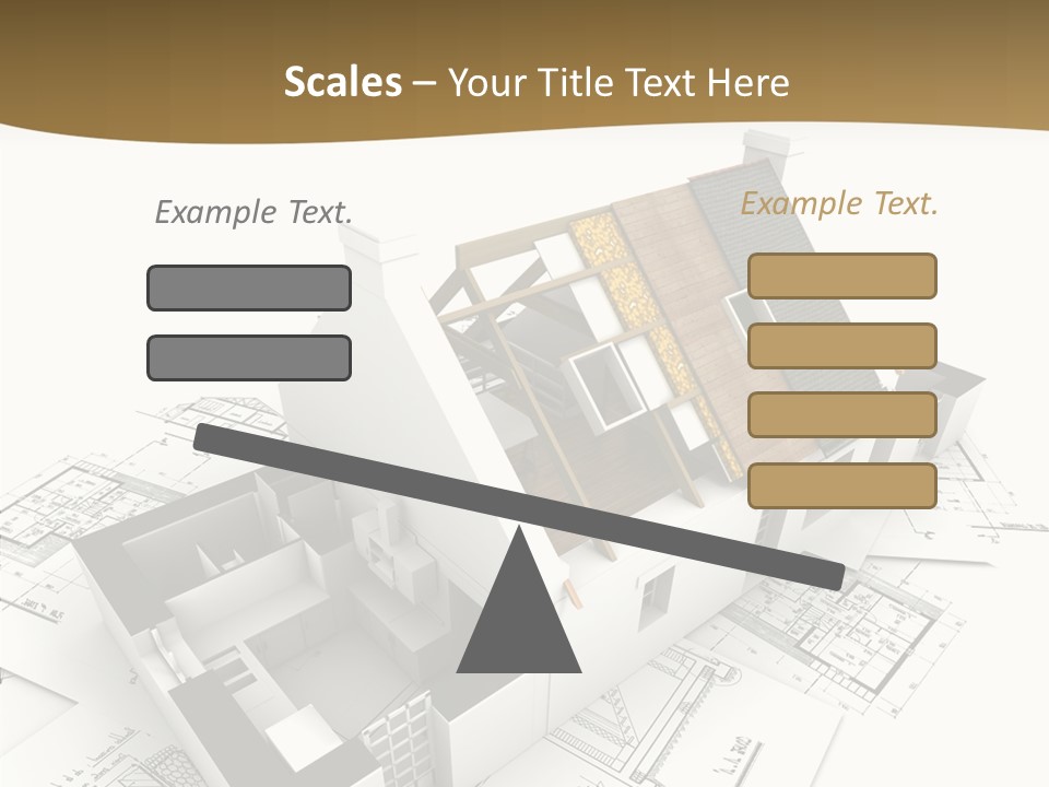 Painting Mock Structure PowerPoint Template