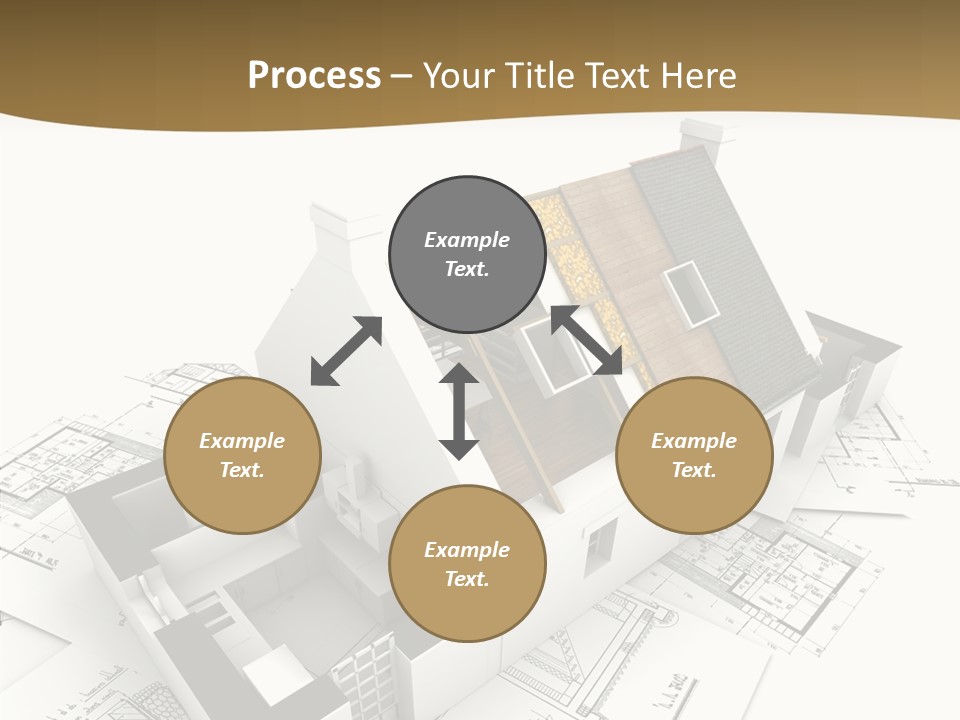 Painting Mock Structure PowerPoint Template