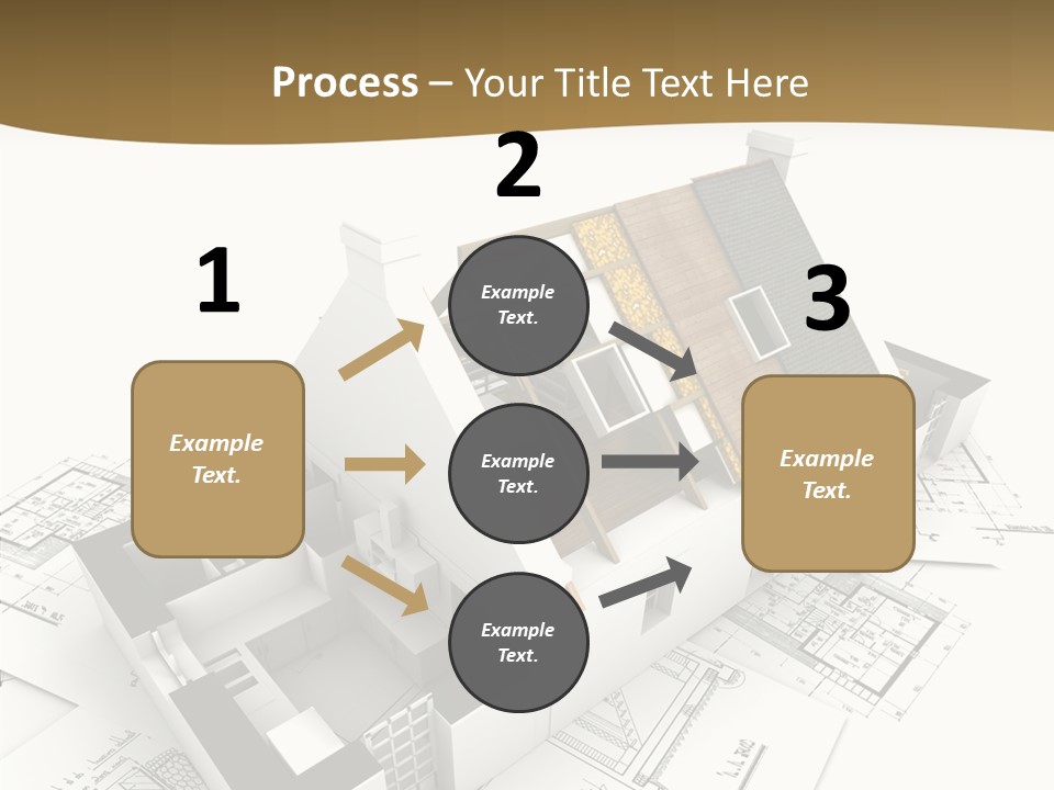 Painting Mock Structure PowerPoint Template