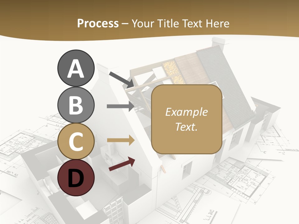 Painting Mock Structure PowerPoint Template