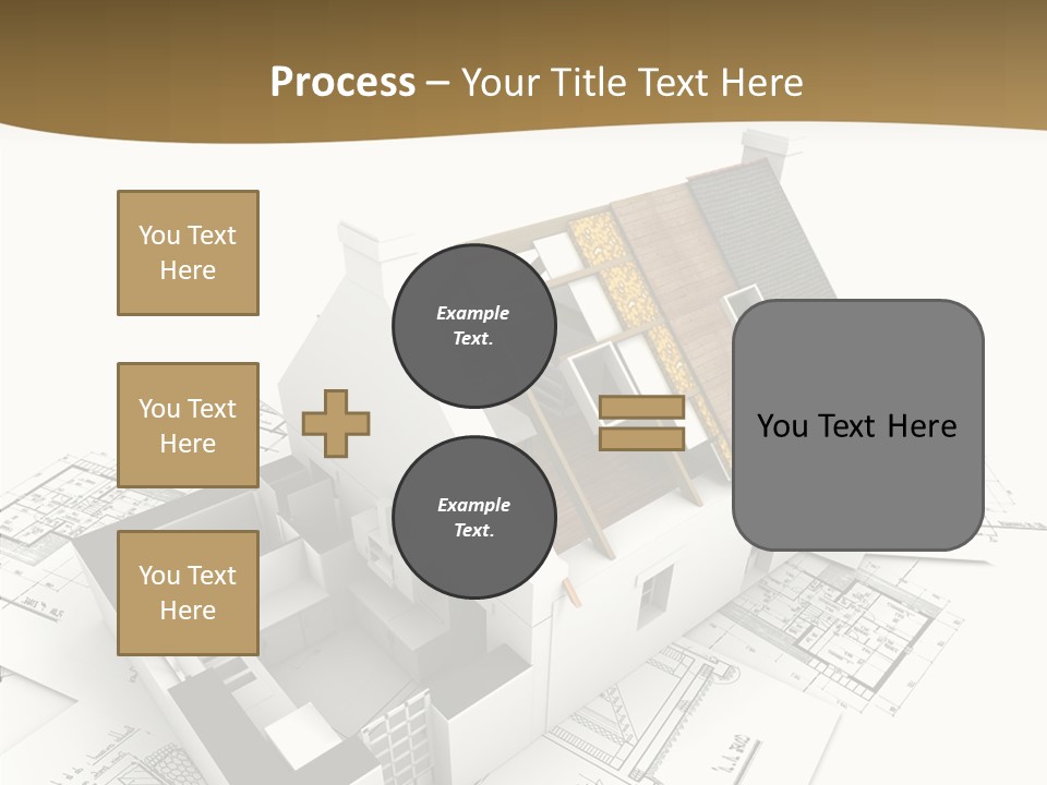 Painting Mock Structure PowerPoint Template