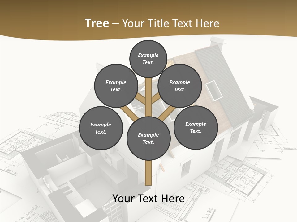 Painting Mock Structure PowerPoint Template