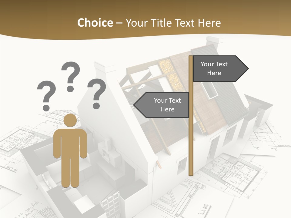 Painting Mock Structure PowerPoint Template