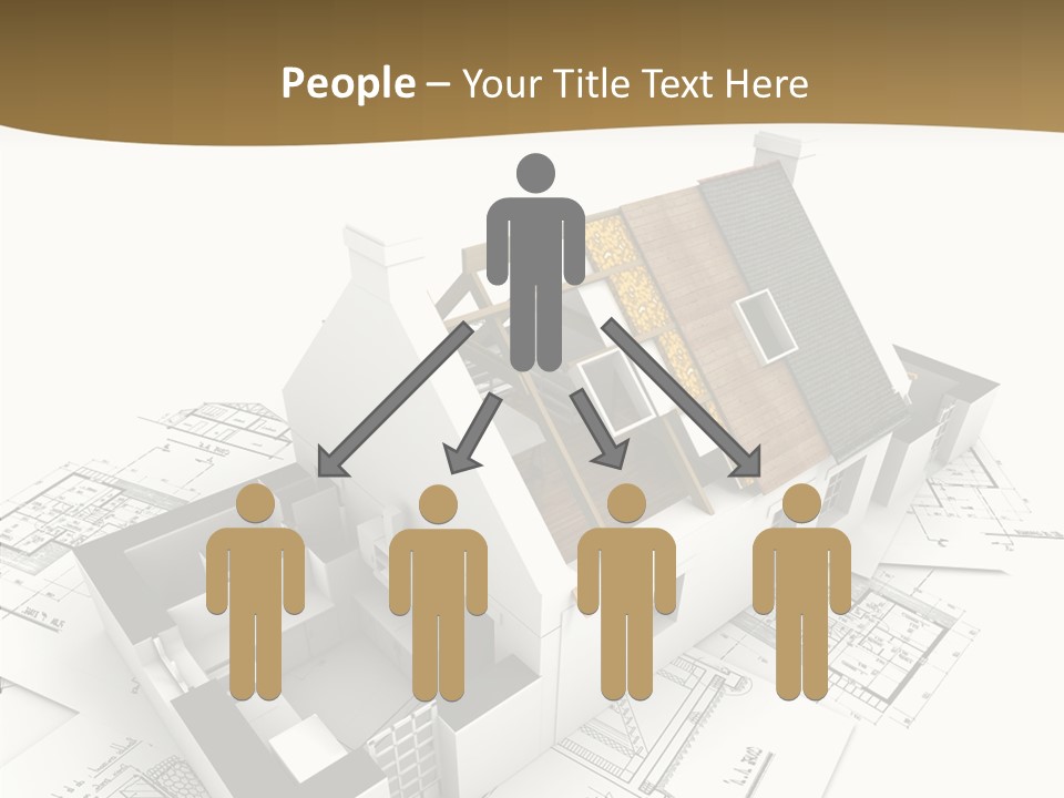 Painting Mock Structure PowerPoint Template