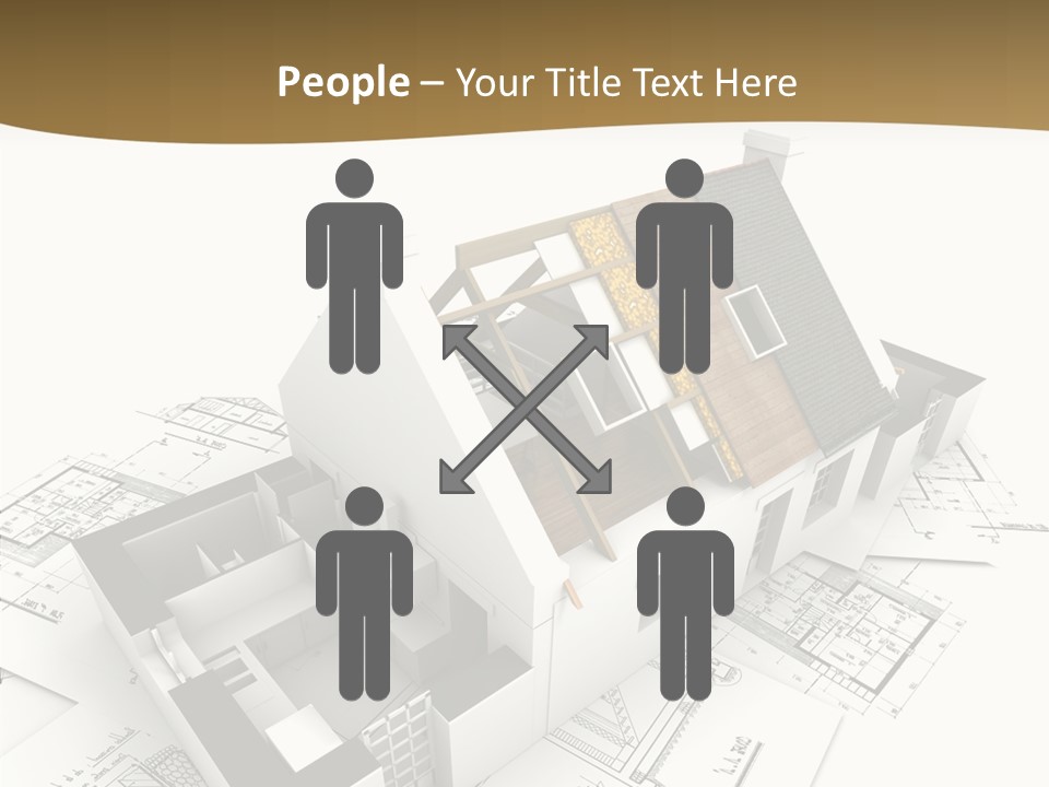 Painting Mock Structure PowerPoint Template