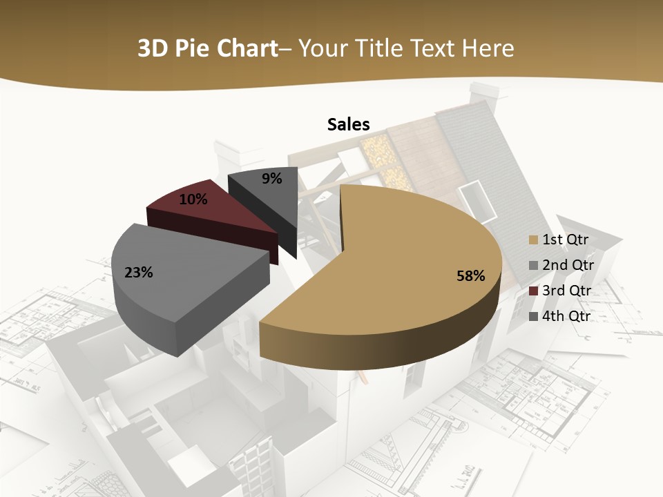 Painting Mock Structure PowerPoint Template