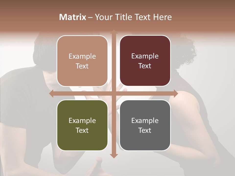 Hysteric Shout Boy PowerPoint Template