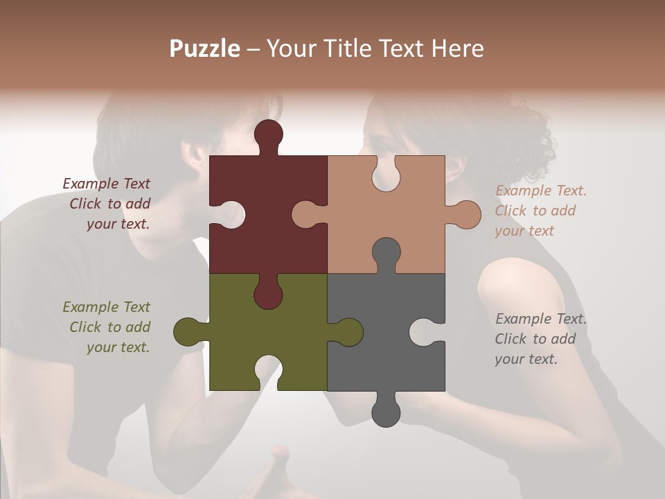 Hysteric Shout Boy PowerPoint Template