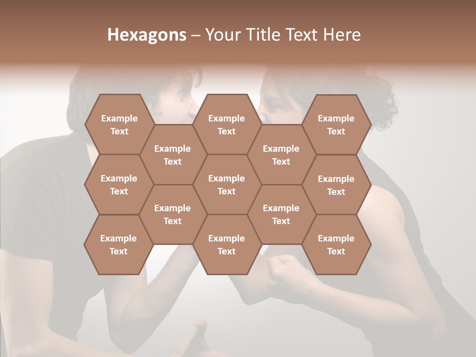 Hysteric Shout Boy PowerPoint Template