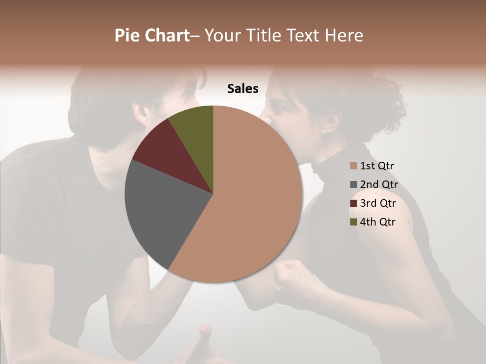 Hysteric Shout Boy PowerPoint Template